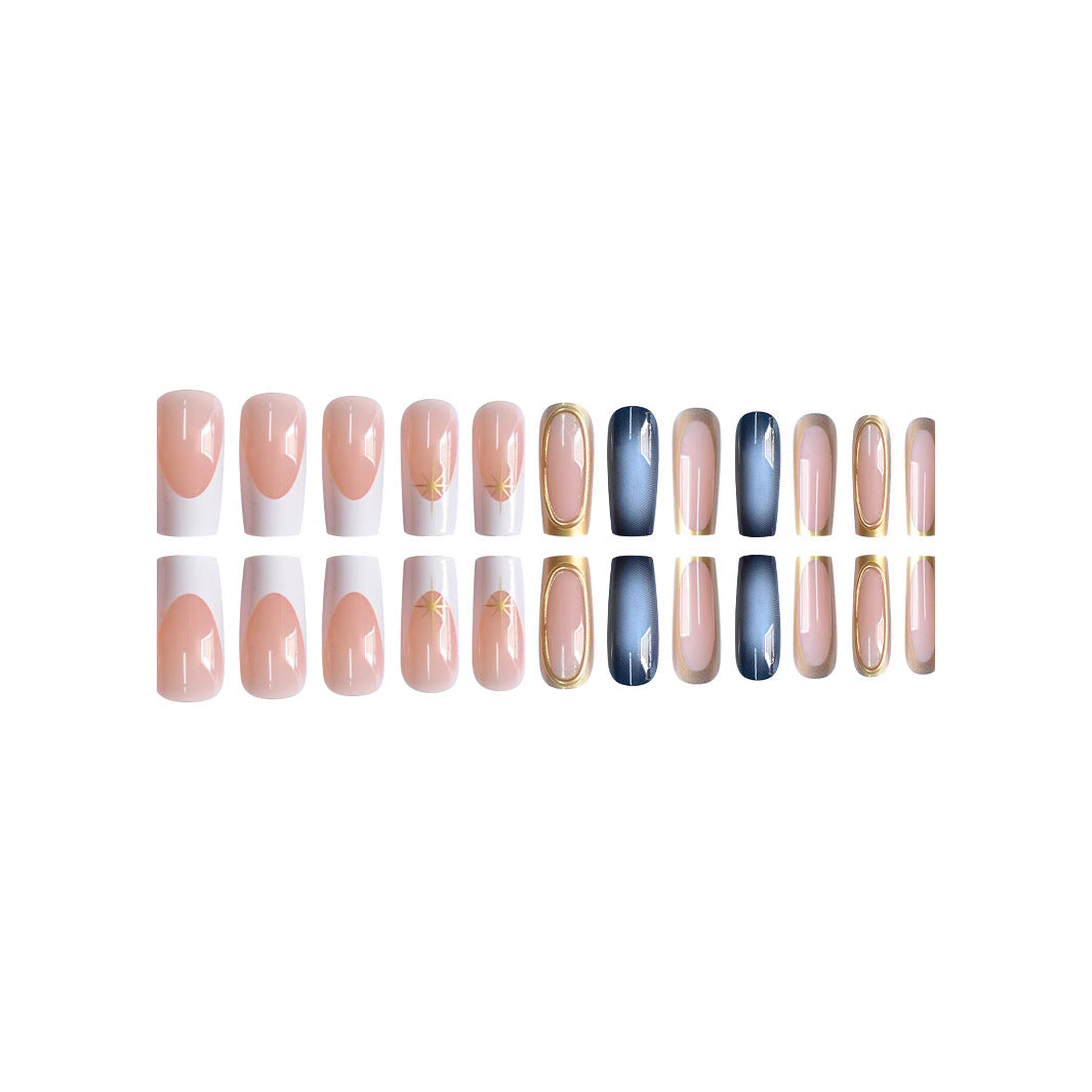 Stylish Press-On Nail Extensions Bowlift