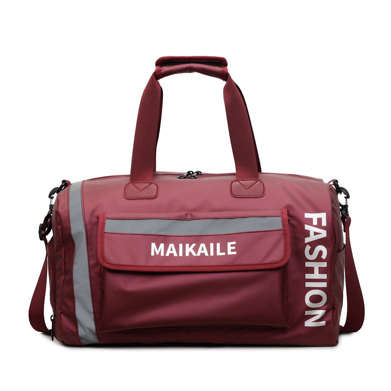 Sporty Duffel Bag With Comprehensive Organization Options Bowlift