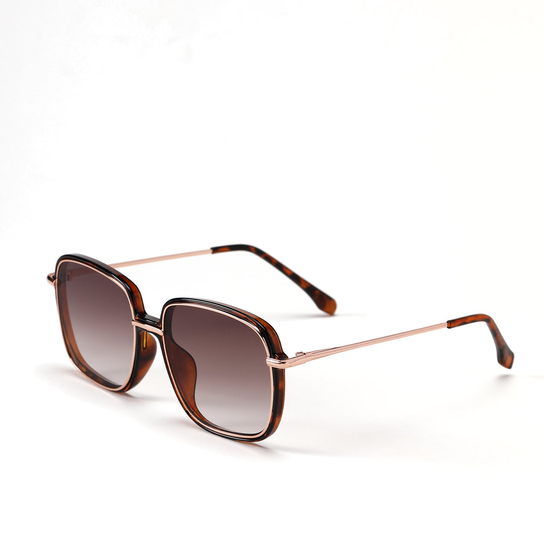 Women's square sunglasses with high-quality plastic frame and UV protection Bowlift