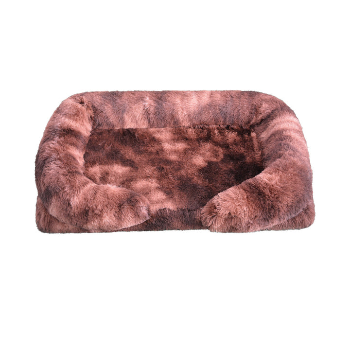 Plush Orthopedic  Cradle  Dog Bed