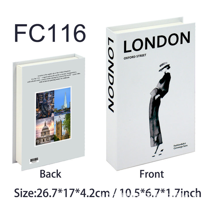 Decorative Artificial Book Display Bowlift