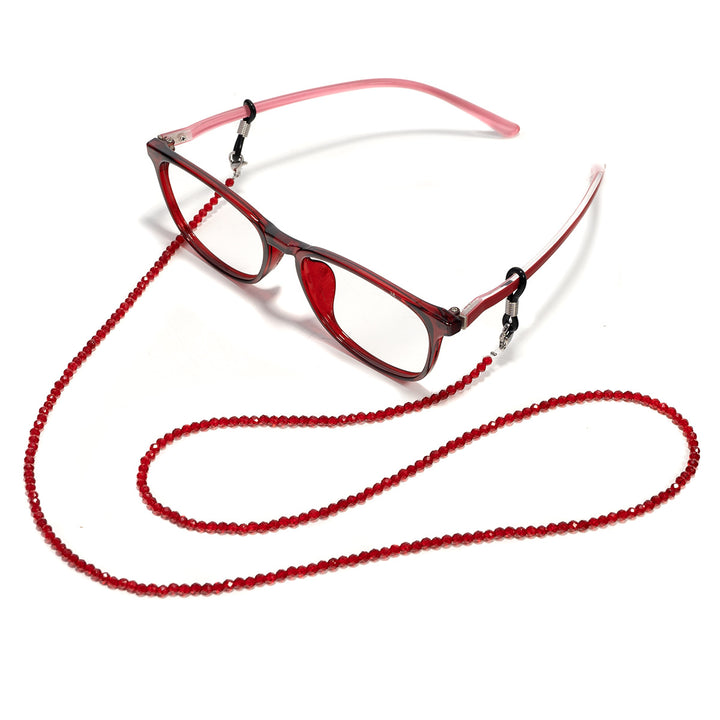 Beaded Eyewear Retainer Chain Bowlift