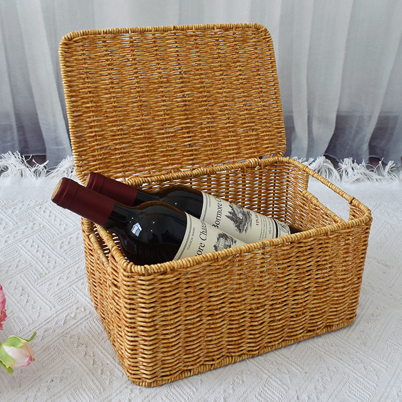 Woven Storage Organizer Box Bowlift
