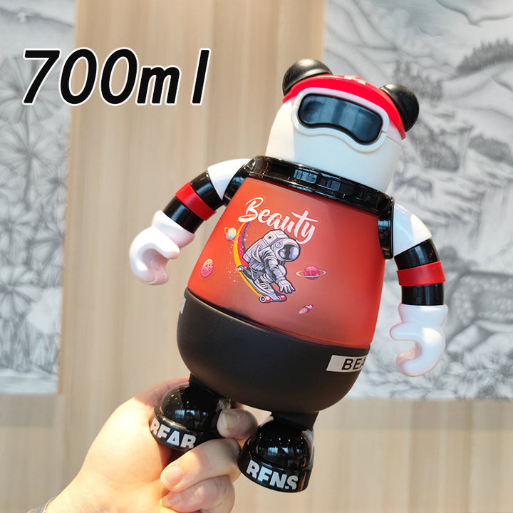Women's creative drinking bottle in astronaut design Bowlift