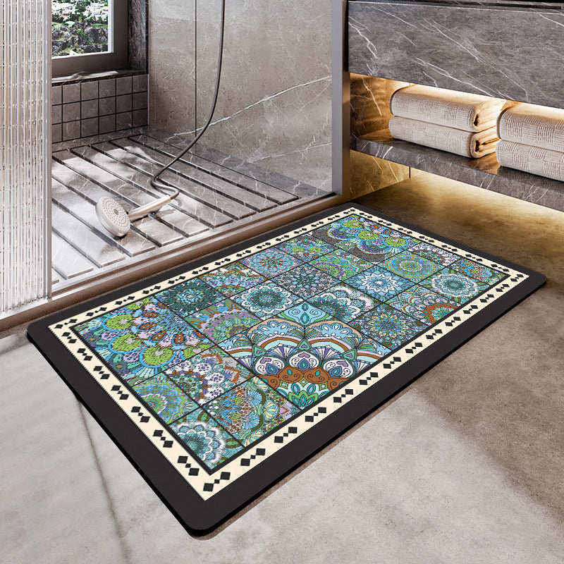 Artistic Multicolored Area Rug Bowlift