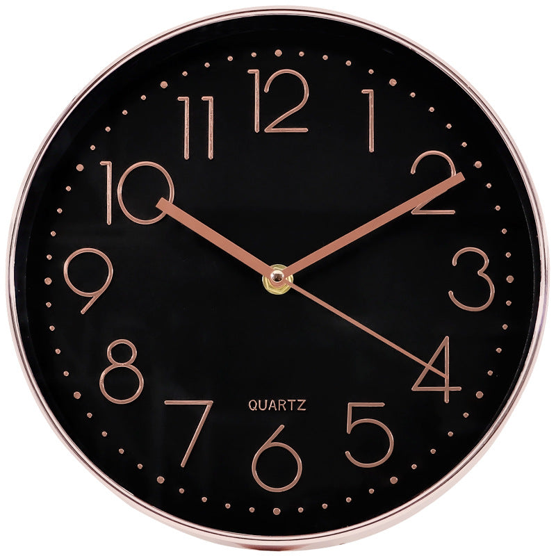 Wall clock in elegant minimalist design Bowlift