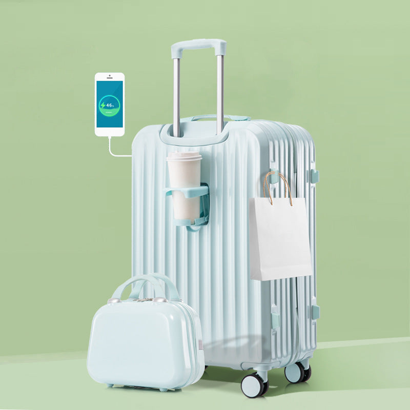 Smart Travel Roller Suitcase Bowlift