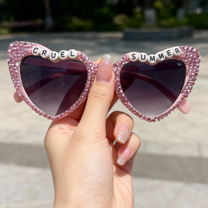 Statement Heart-Shaped Sunglasses Bowlift 1787141240
