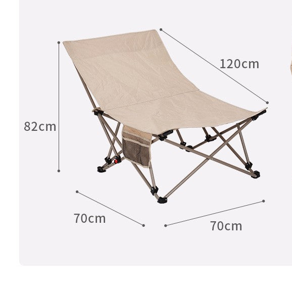 Comfortable Camping Lounge Chair Bowlift