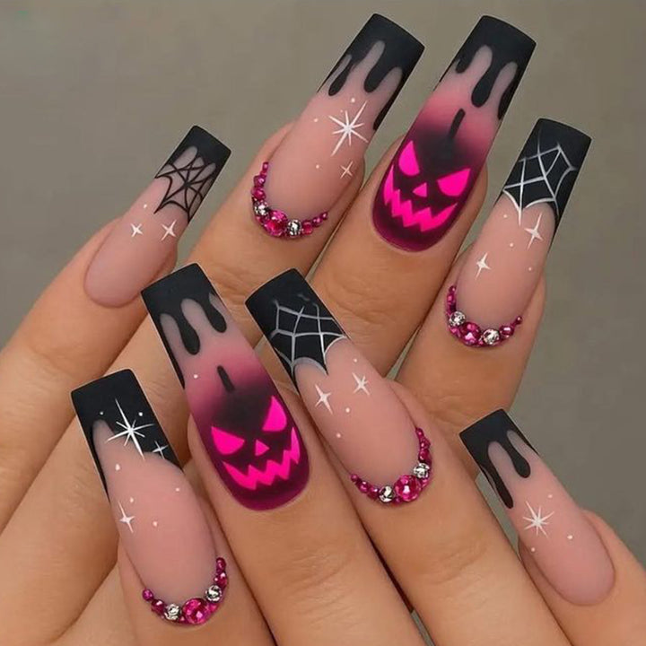 Spooky Halloween Nail Art Extensions Bowlift