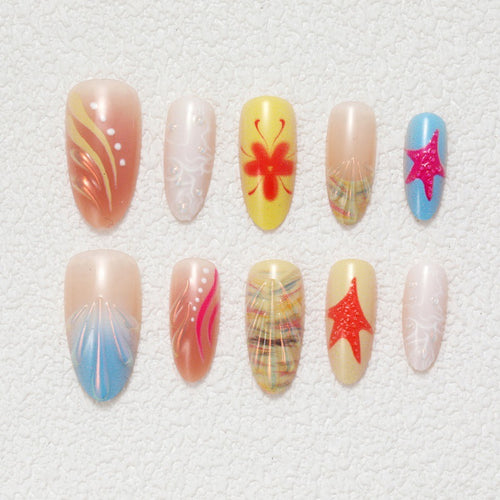 Artful Nail Tips Design Bowlift