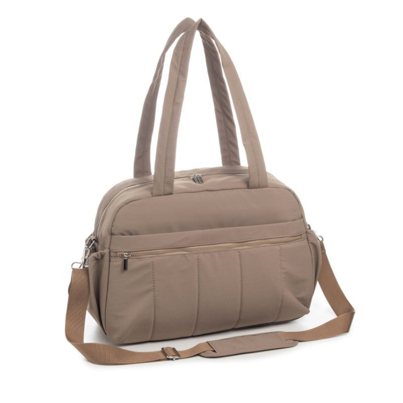 Multifunctional Tote Bag with Padded Interior and Removable Shoulder Strap Bowlift