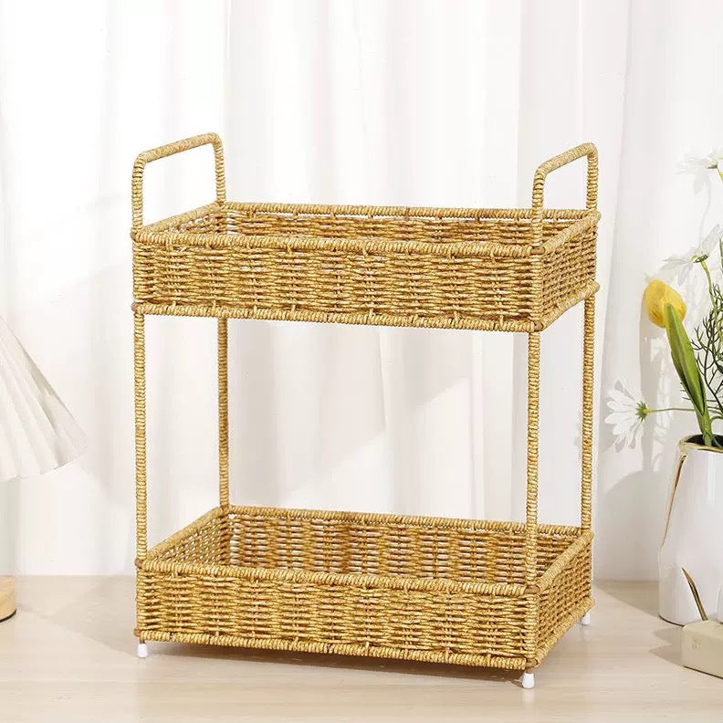 Women Rattan Storage Cabinets Bowlift