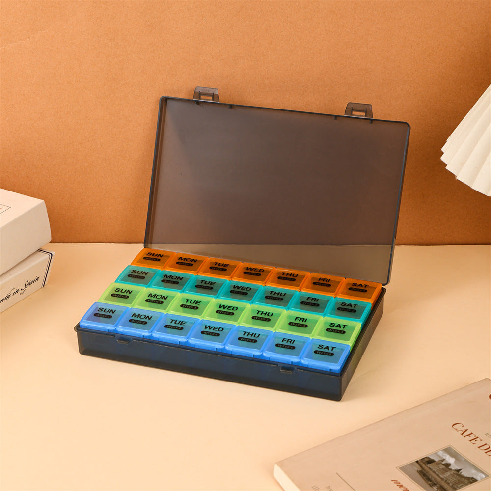 Weekly Pill Organizer Container Bowlift