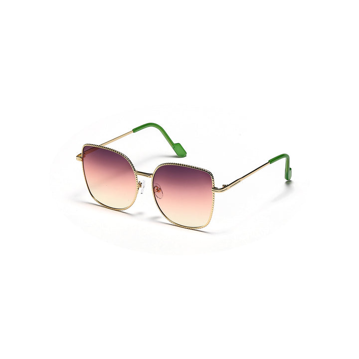 Women's fashionable oversized designer sunglasses with multifaceted frame Bowlift