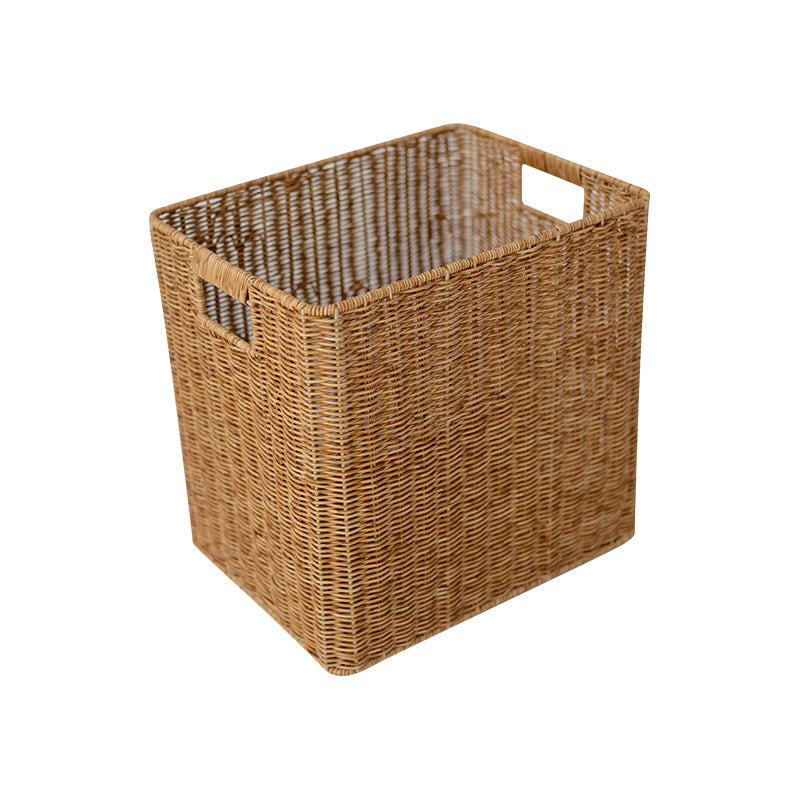 Versatile storage basket made of natural wicker Bowlift