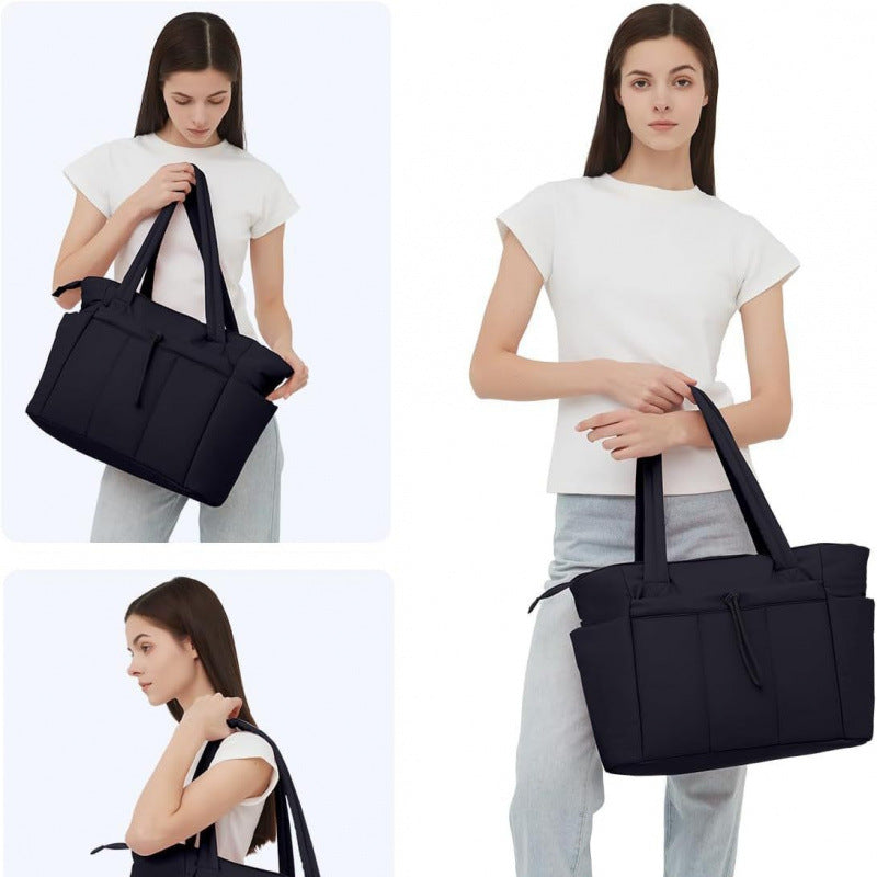 Everyday Laptop Bag with Integrated Organizer Bowlift