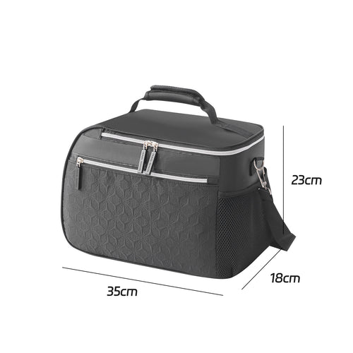 Insulated Cooler Bag With Integrated Compartments Bowlift