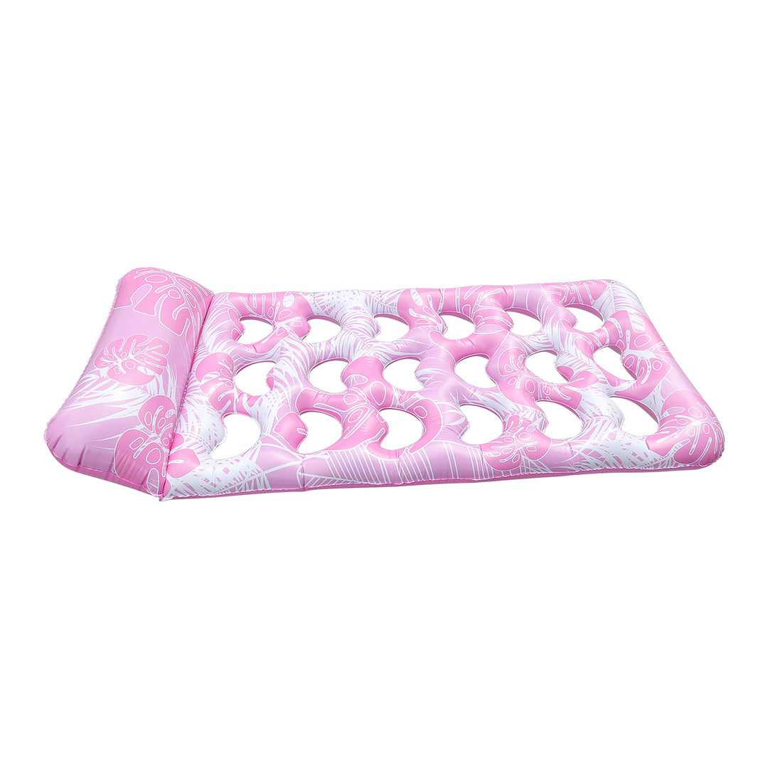 Women Inflatable Lounger with Ergonomic Headrest Bowlift