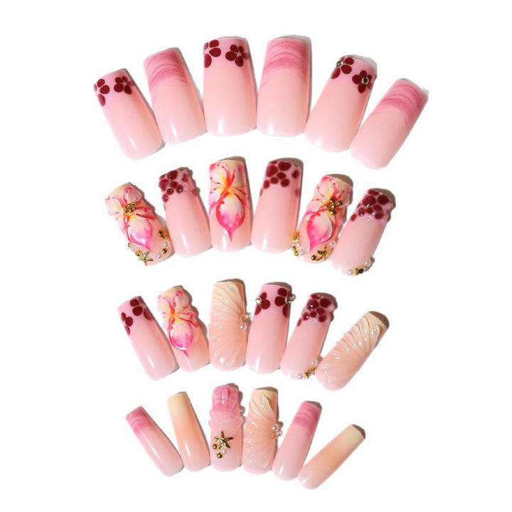 Artistic 3D Nail Art Bowlift