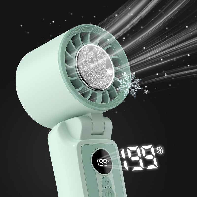 Rechargeable Dual-Mode Handheld Fan Bowlift