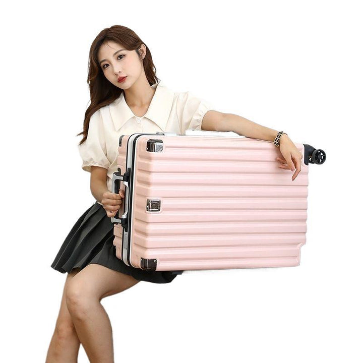 Hard-shell suitcase with double safety lock and sturdy rolling system Bowlift