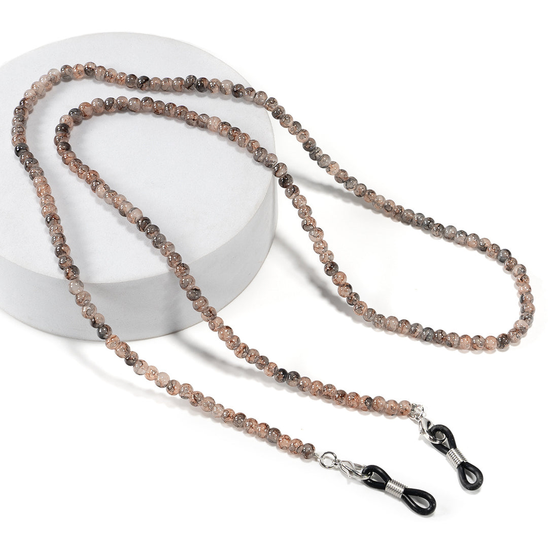 Adjustable Beaded Eyewear Chain Bowlift