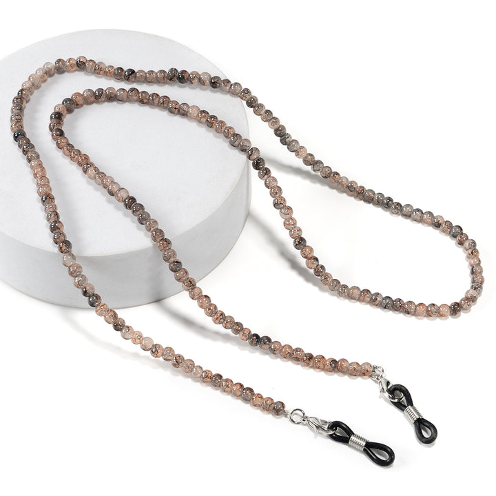 Adjustable Beaded Eyewear Chain Bowlift