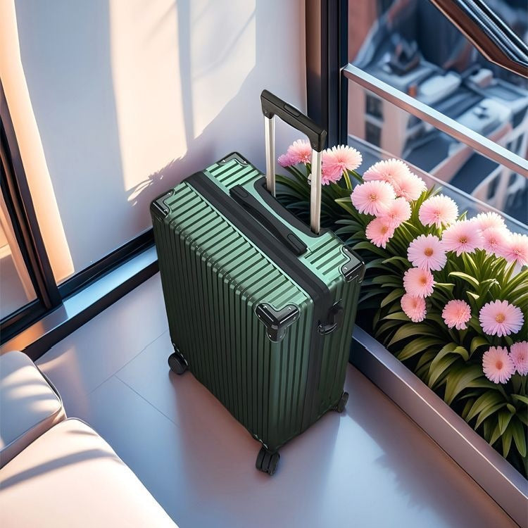 Hardshell Suitcase with Modern 360-Degree Wheels and Secure Combination Lock Bowlift