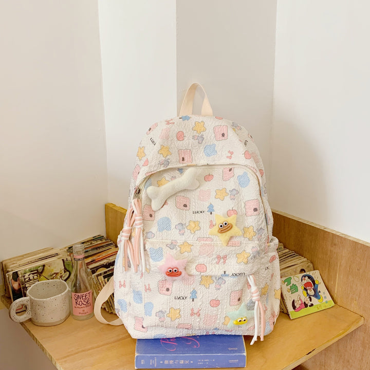 Backpack with Playful Design Bowlift