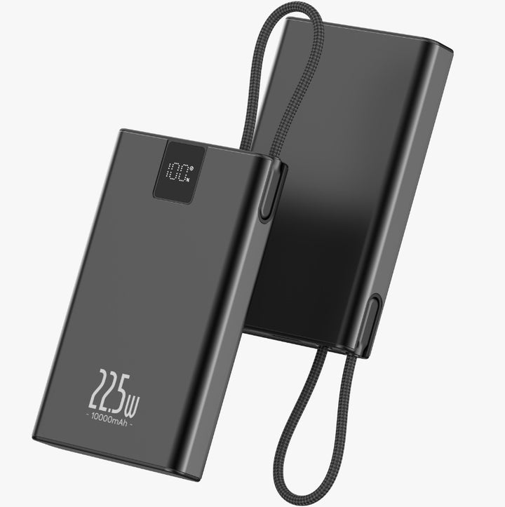 Portable high-performance power bank with smart charging display and USB-C connection Bowlift
