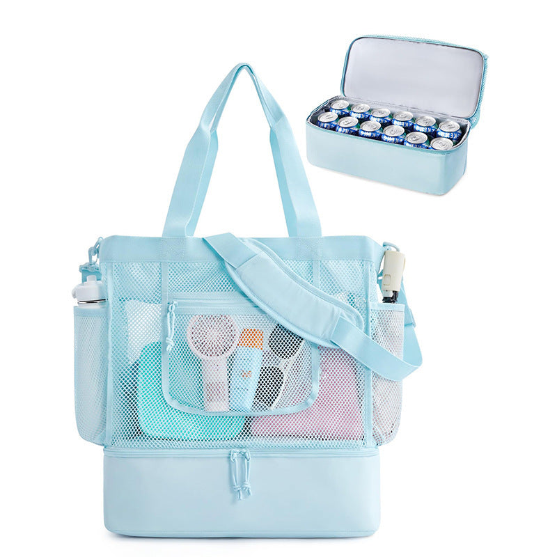 Multifunctional cooler bag with practical outer pockets Bowlift