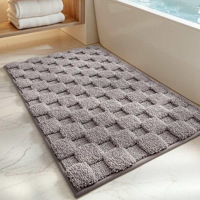 Textured Non-Slip Luxury Bath Mat Bowlift