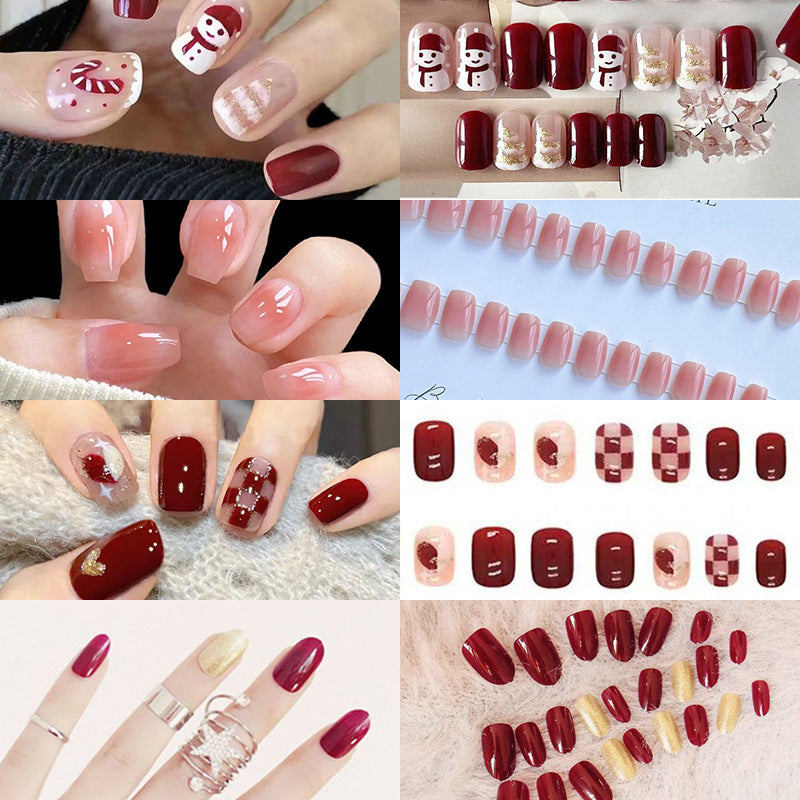 Premium Press-On Nail Extensions Bowlift
