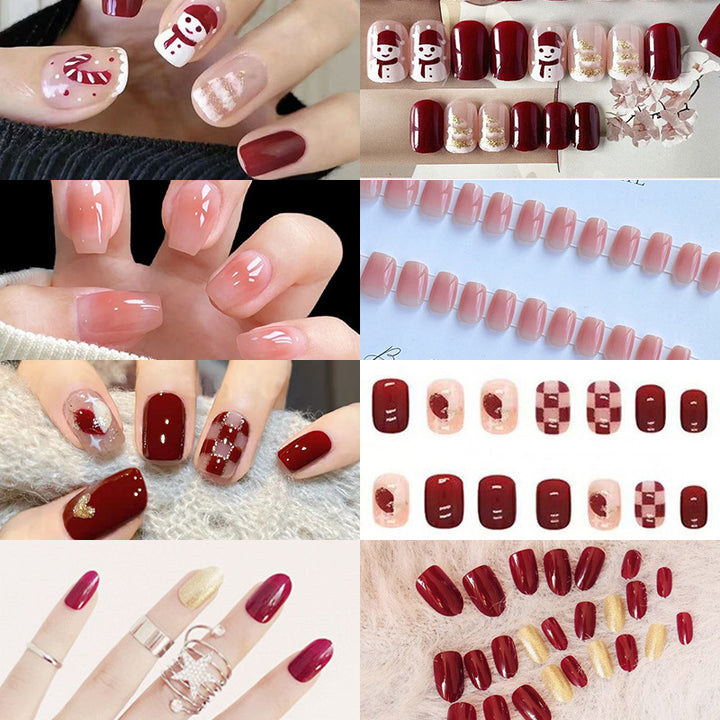 Premium Press-On Nail Extensions Bowlift