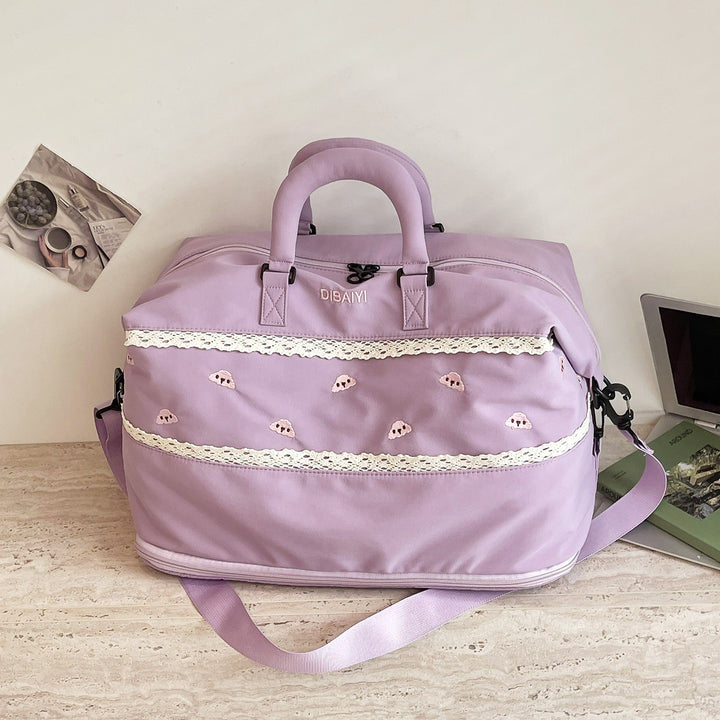 Fashionable Multi-Pocket Travel Duffle Bowlift