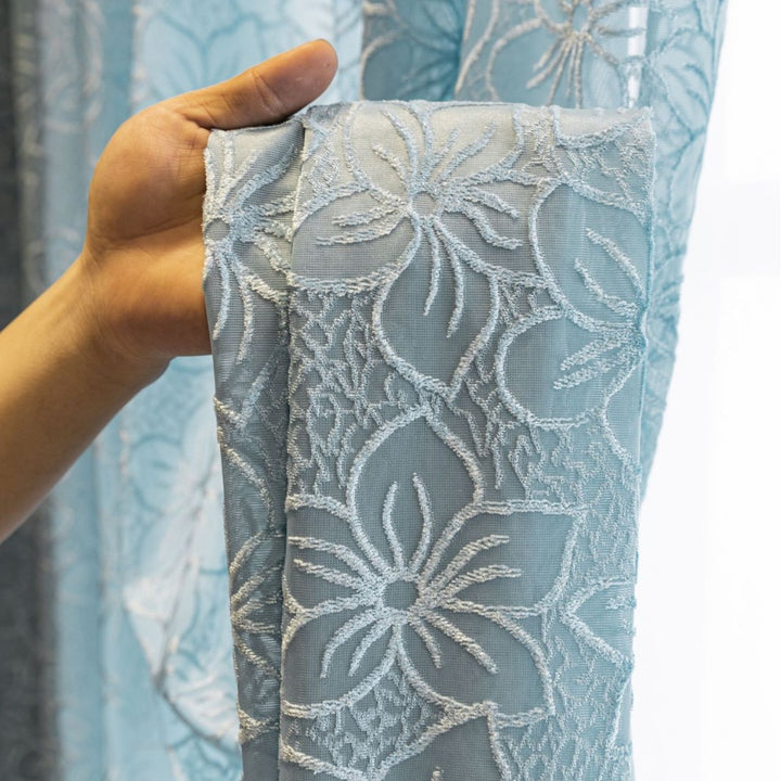 WoFloral Lace Curtain Bowlift