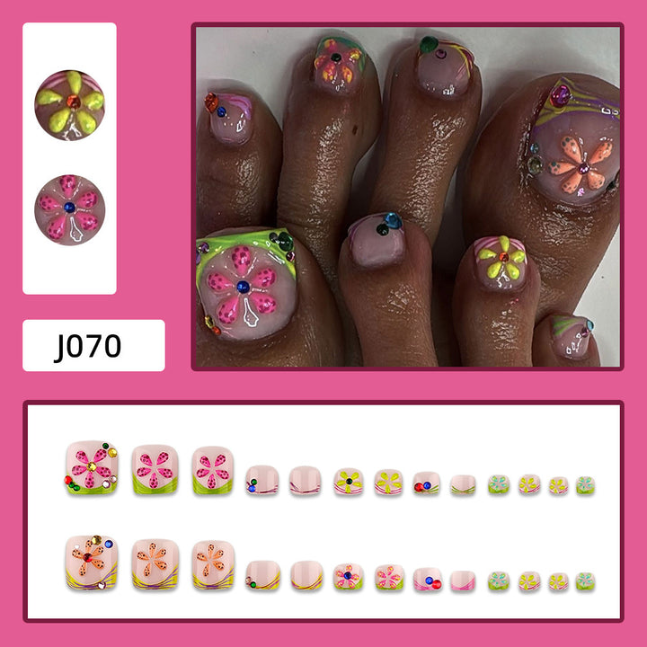 Artful Toenail Extensions Bowlift
