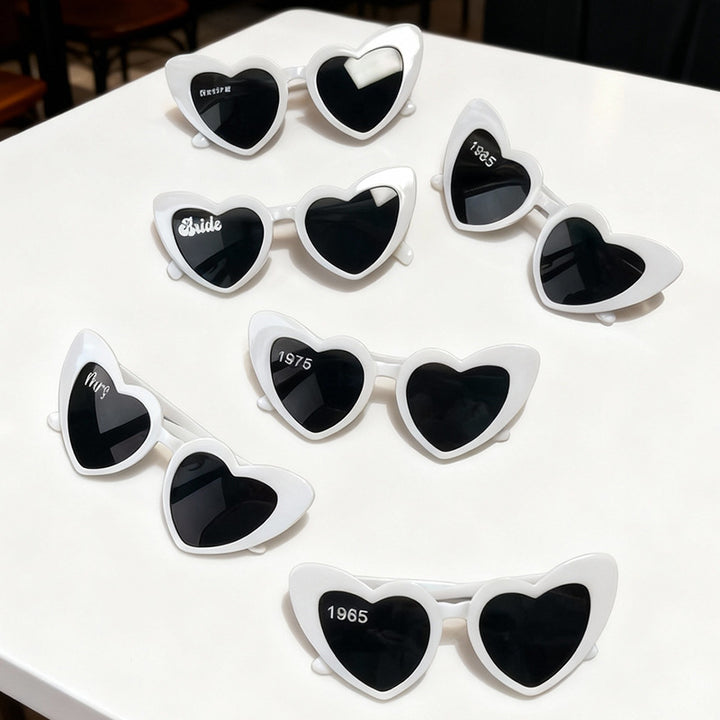 Stylish Heart-Frame Sunglasses Bowlift