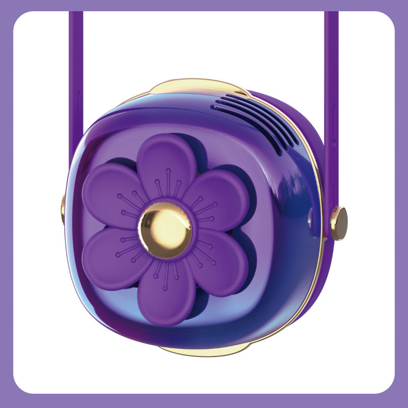 Unisex Portable Mini Fan in Creative Flower Design Bowlift