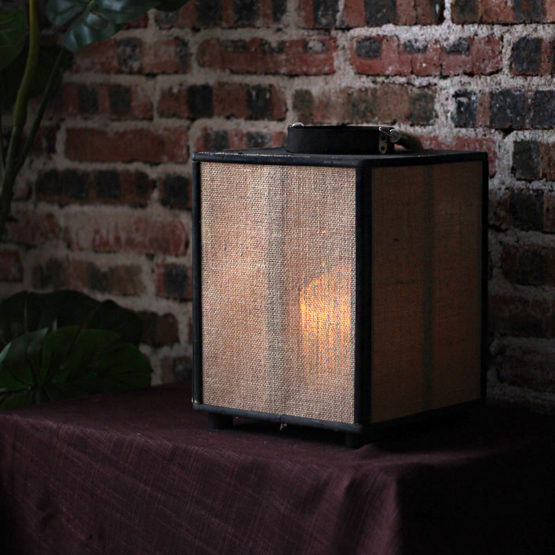 Rustic Table Lamp Bowlift