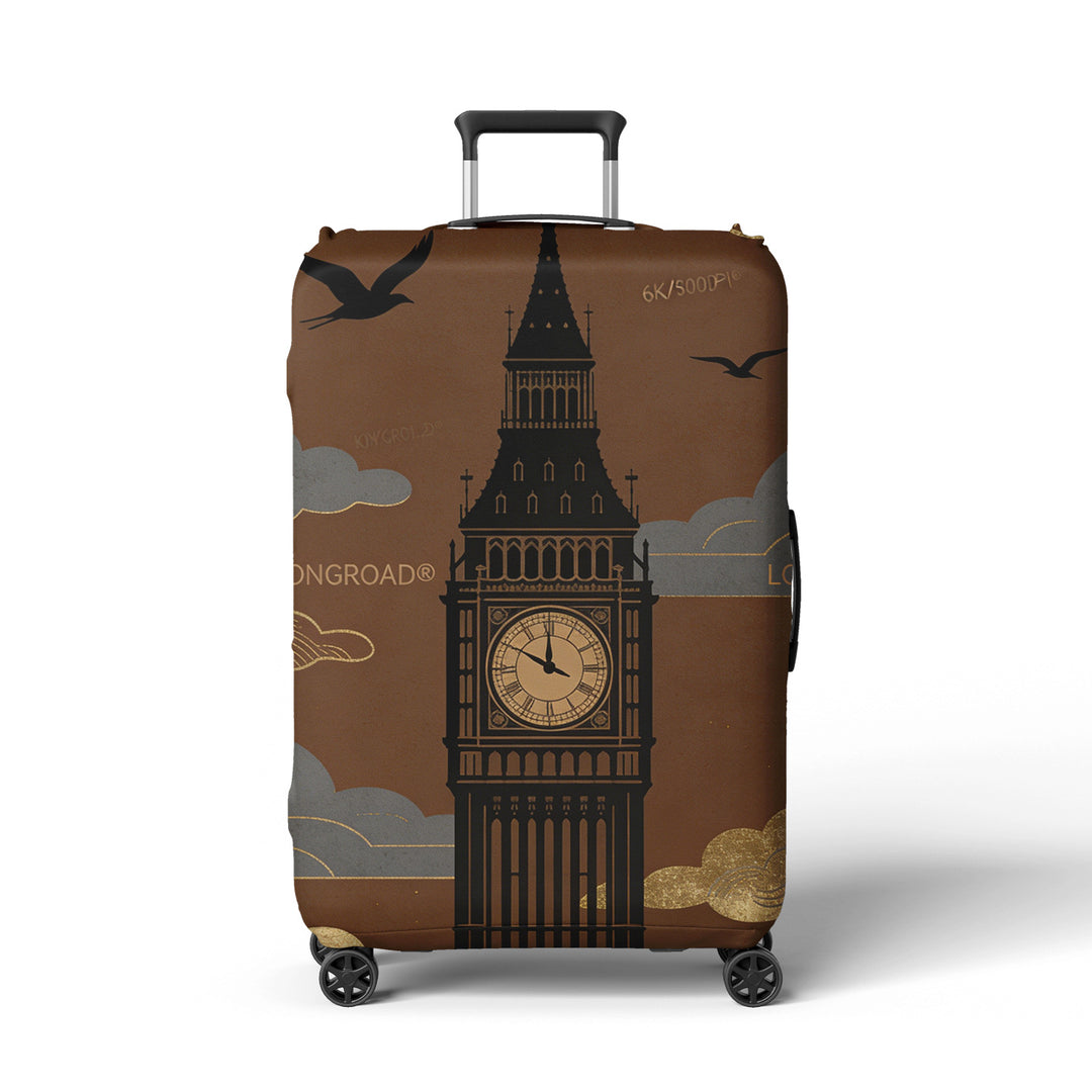 Women's suitcase cover in futuristic design Bowlift