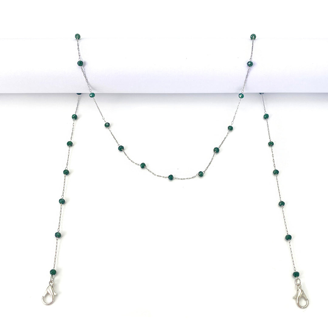 Decorative Beaded Eyewear Chain Bowlift