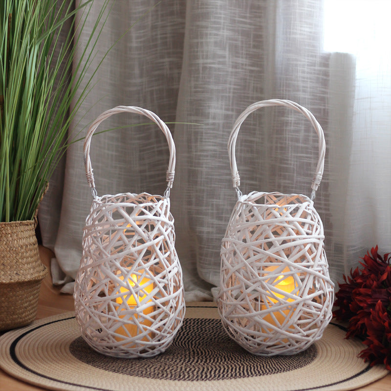 Decorative Basket Lamp Bowlift