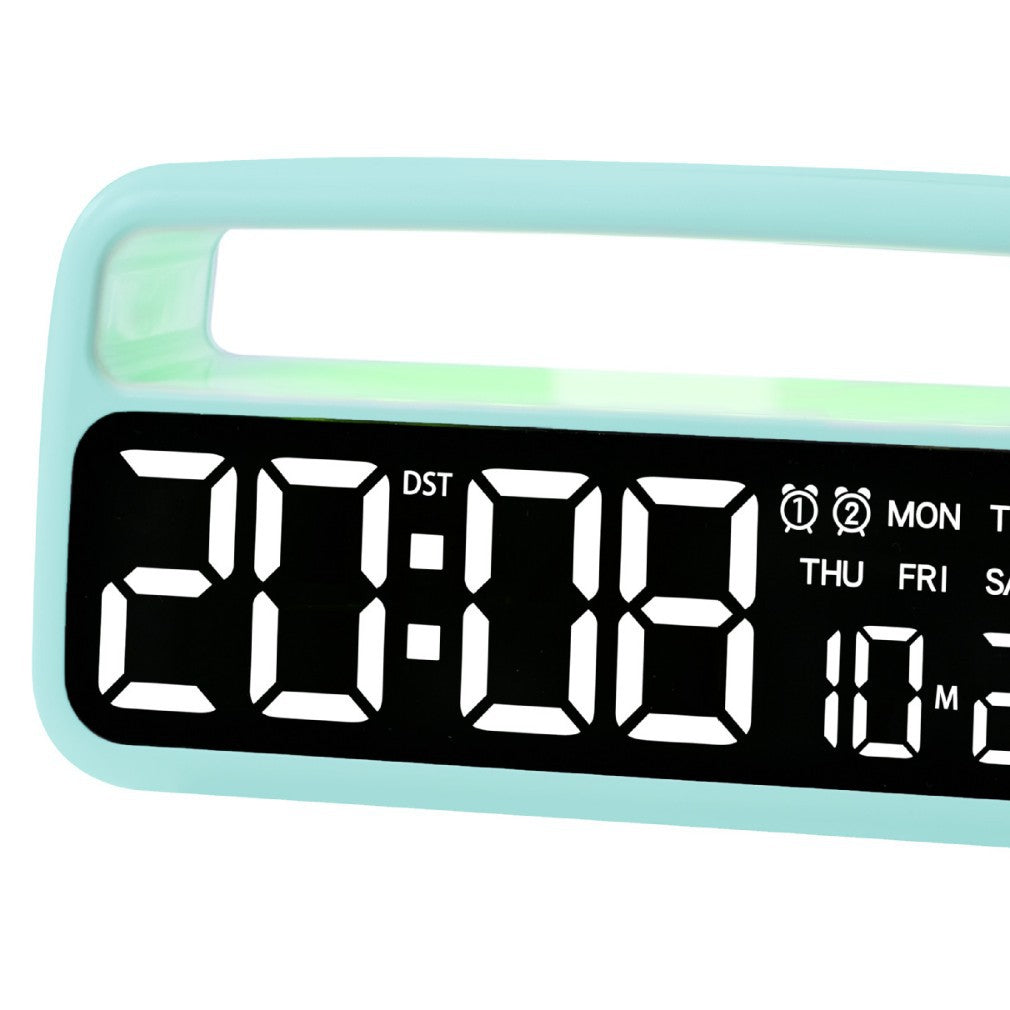 Digital radio alarm clock with multiple alarm functions Bowlift