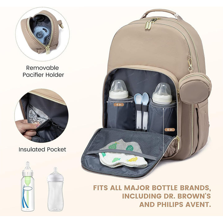 Multi-functional backpack with detachable organizer Bowlift