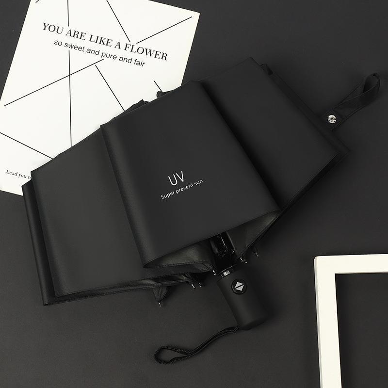 Women's stylish automatic folding umbrella with reflective safety design Bowlift