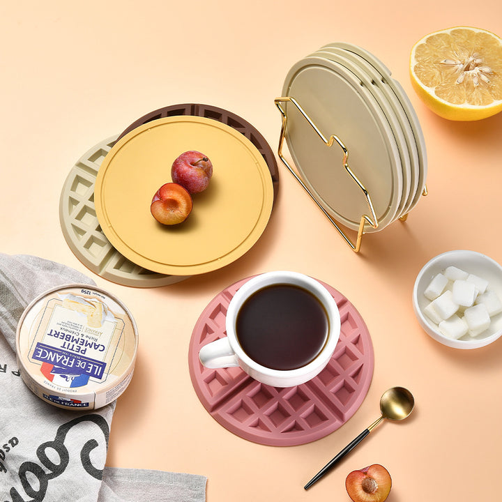 Silicone waffle mold for creative baking ideas Bowlift
