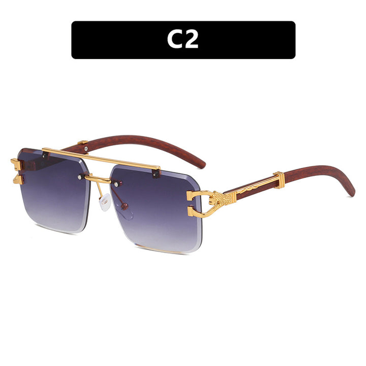 Women's fashionable glasses with innovative frame and luxurious wood detail Bowlift