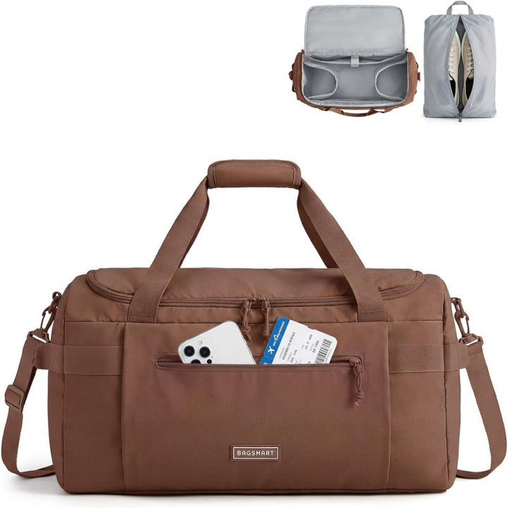 Versatile Multi-Compartment Travel Duffle Bag Bowlift
